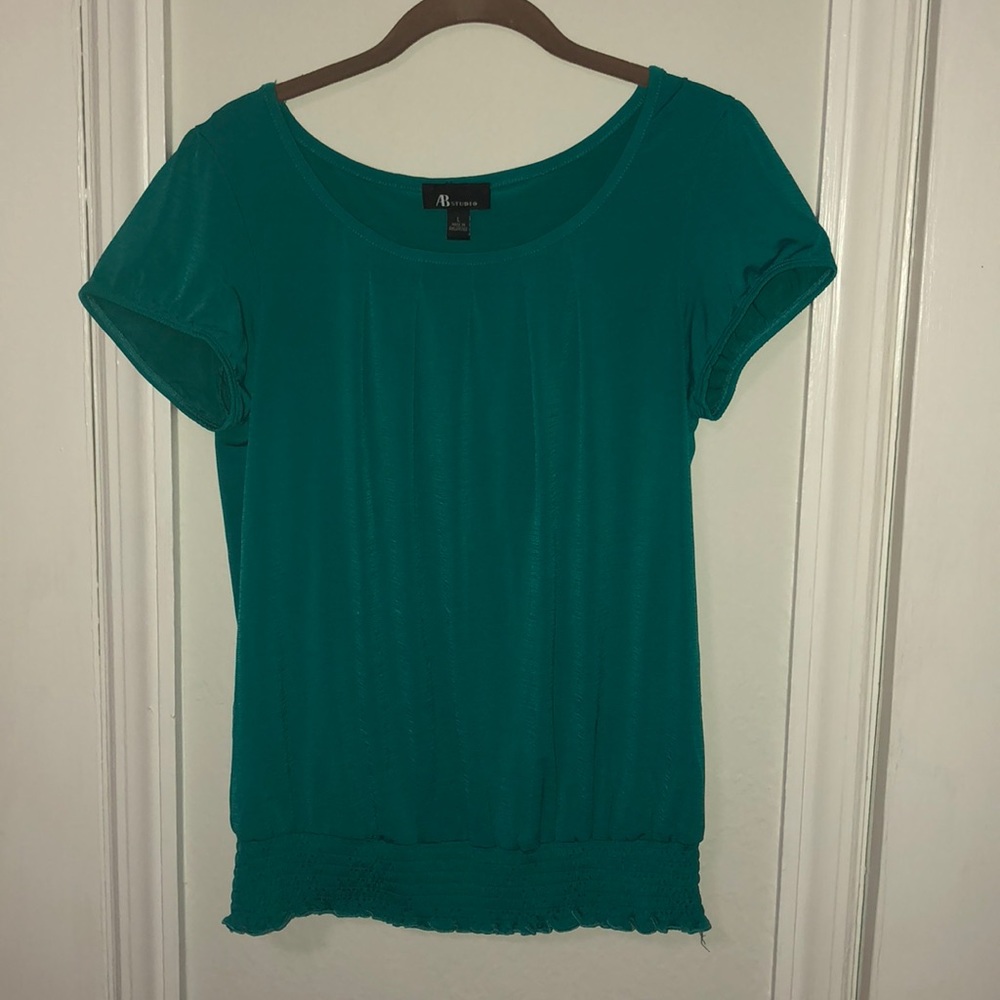 AB Studio Green Blouse